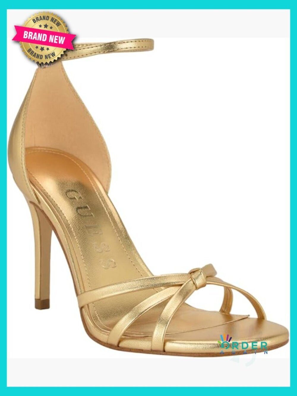 Stiletto Heel Sandals Open Toe Strappy Buckle Casual Chic Summer Wedding